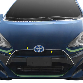 SAA® - 3-Pc Chrome Main Grille Accent Trim