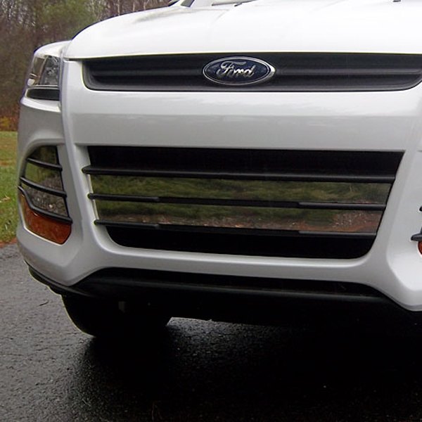 SAA® - 8-Pc Polished Bumper Grille Accent Trim