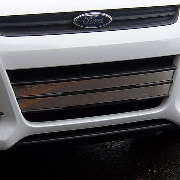 SAA® - 2-Pc Polished Bumper Grille Accent Trim