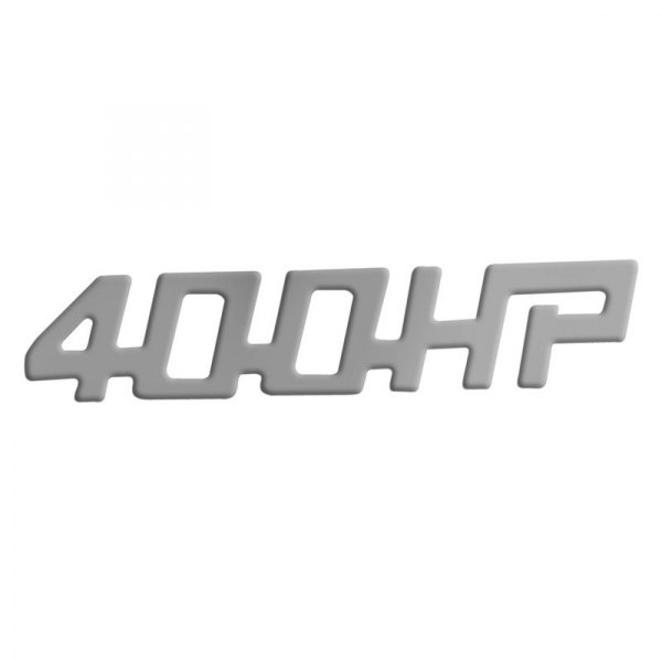 SAA® - "400HP" Polished Decals
