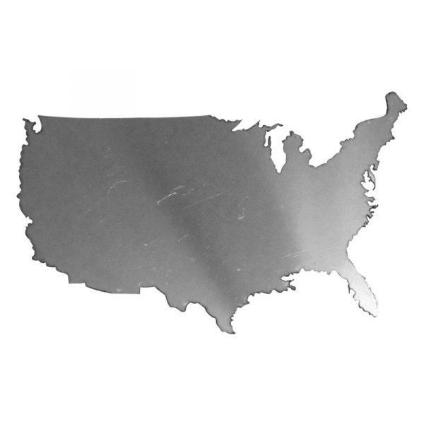 SAA® - "United States Outline" Polished Decals