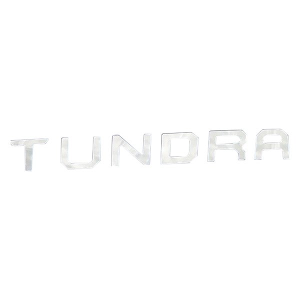 SAA® - "Tundra" Polished Tailgate Lettering
