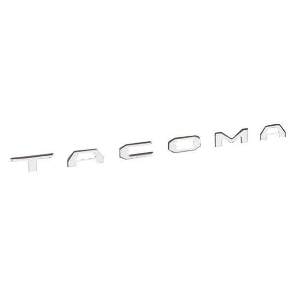 SAA® - "Tacoma" Polished Tailgate Lettering