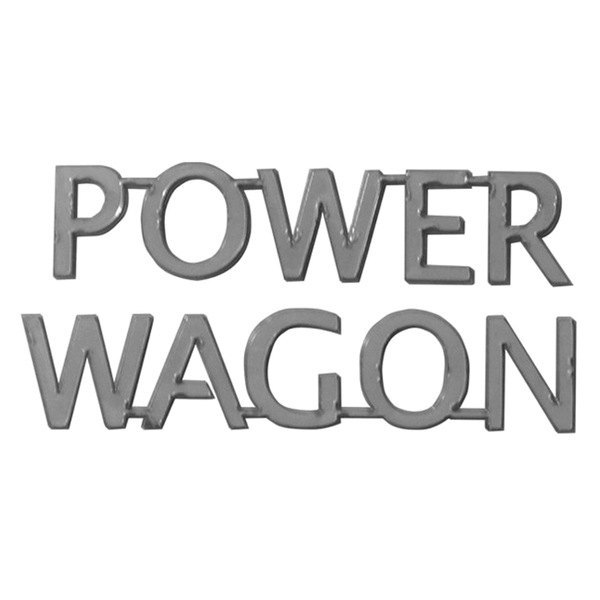 SAA® - "Power Wagon" Polished Emblem