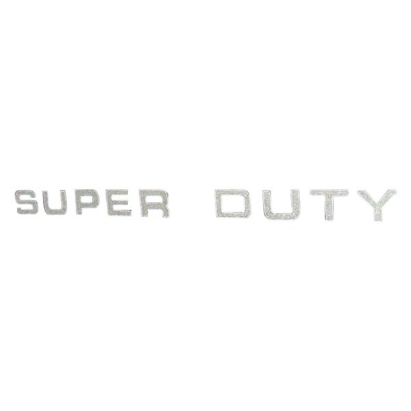 SAA® - "Super Duty" Polished Rear Lettering