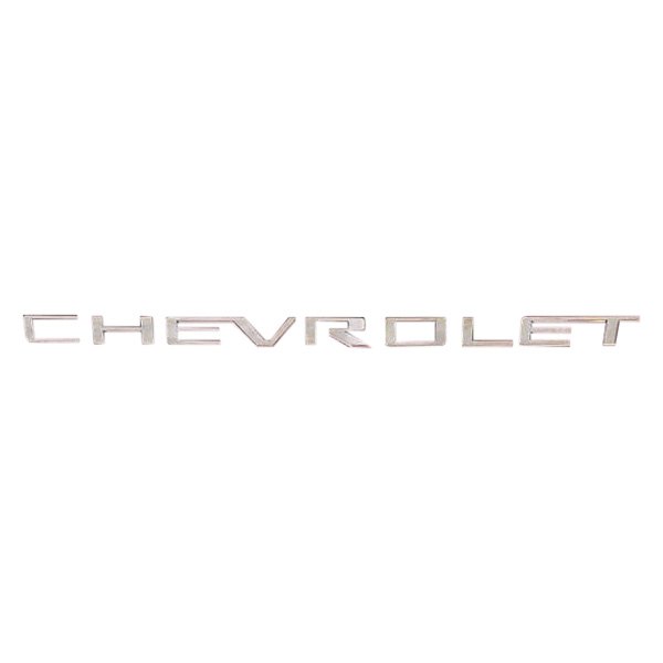 SAA® - "Chevrolet" Polished Tailgate Lettering Kit
