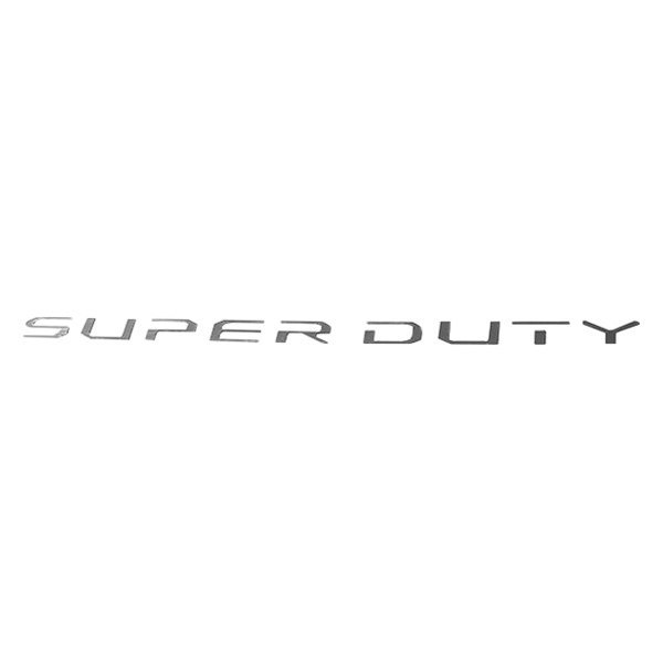 SAA® - "Super Duty" Polished Tailgate Lettering