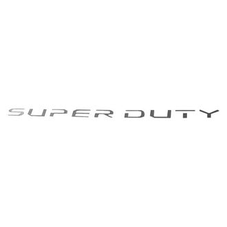 SAA® - "Super Duty" Polished Tailgate Lettering