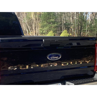SAA® - "Super Duty" Polished Tailgate Lettering
