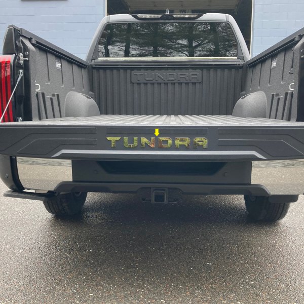 SAA® - "Tundra" Polished Top of Tailgate Letter Inserts