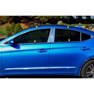 Hyundai Elantra Chrome Window Trim – CARiD.com