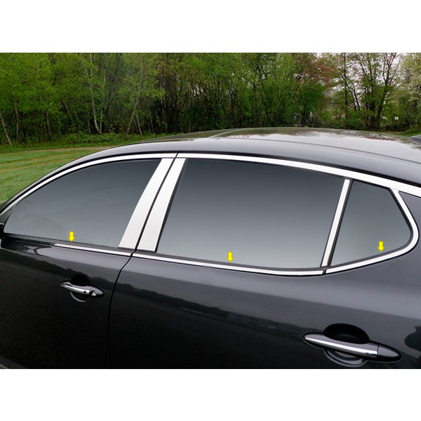 2015 kia optima rear store window chrome trim