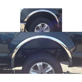 ICI FOR-046 Fender Trim Stainless Steel Full Fit for 1997-2003 F150 Flareside
