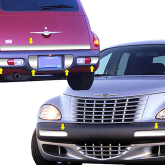SAA® - Polished Front and Rear Bumper Insert Trim