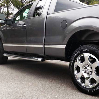 SAA® - I-Type Polished Body Side Moldings