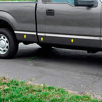 SAA® - I-Type Polished Body Side Moldings
