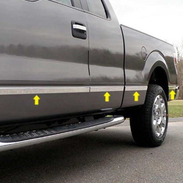 SAA® - Polished I-Type Body Side Moldings