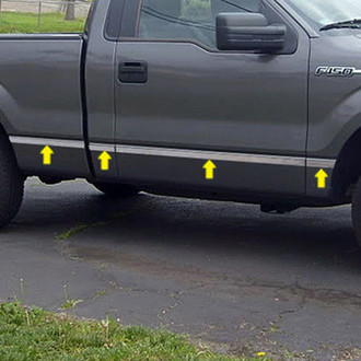 SAA® - I-Type Polished Body Side Moldings