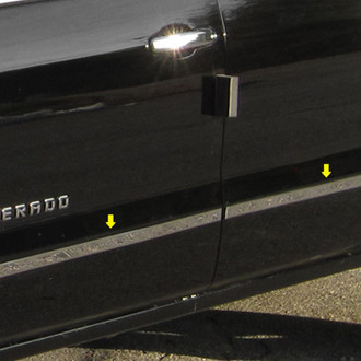 SAA® - I-Type Polished Body Side Moldings