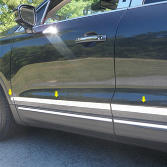 SAA® - I-Type Polished Body Side Moldings