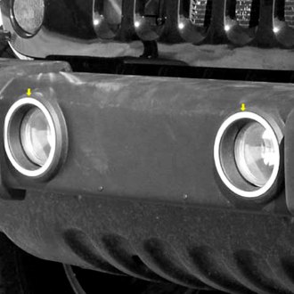 SAA® - Polished Front Fog Light Bezels