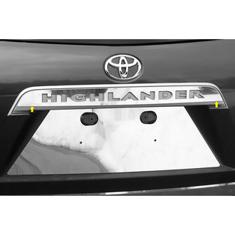 SAA® - Polished License Plate Bar Trim