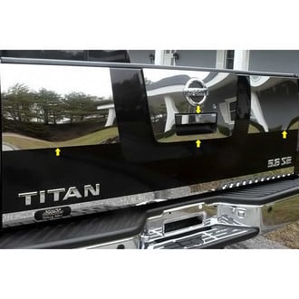 SAA® - Polished Upper Tailgate Trim