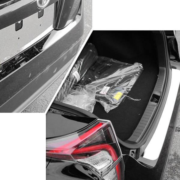 TOYOTA PRIUS II NHW20 Chrom Zierleiste 3M Tuning Heckleiste