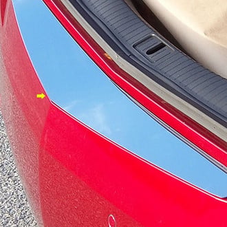 SAA® - Polished Rear Bumper Trim Accent
