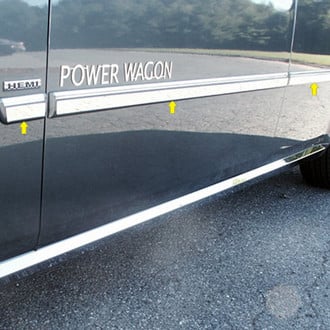 SAA® - I-Type Polished Body Side Moldings
