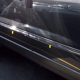 SAA® - I-Type Polished Body Side Moldings