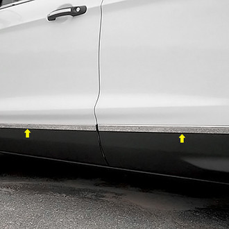 SAA® - I-Type Polished Body Side Moldings