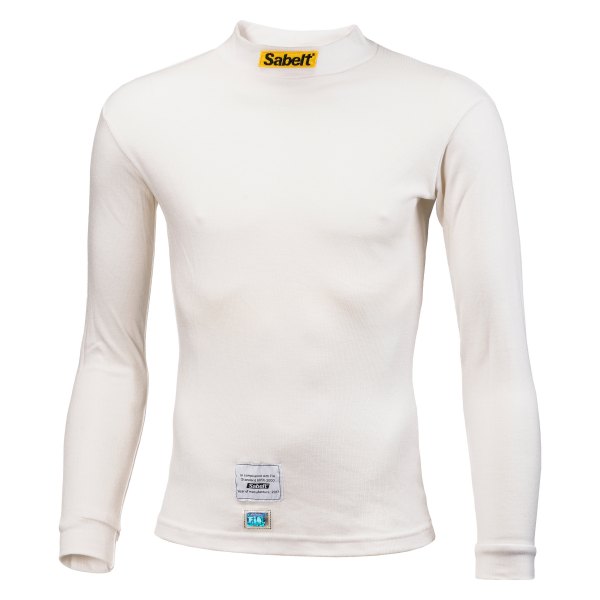 Sabelt® - UI-100 White Large (EU) Race Underwear Long Sleeve Top
