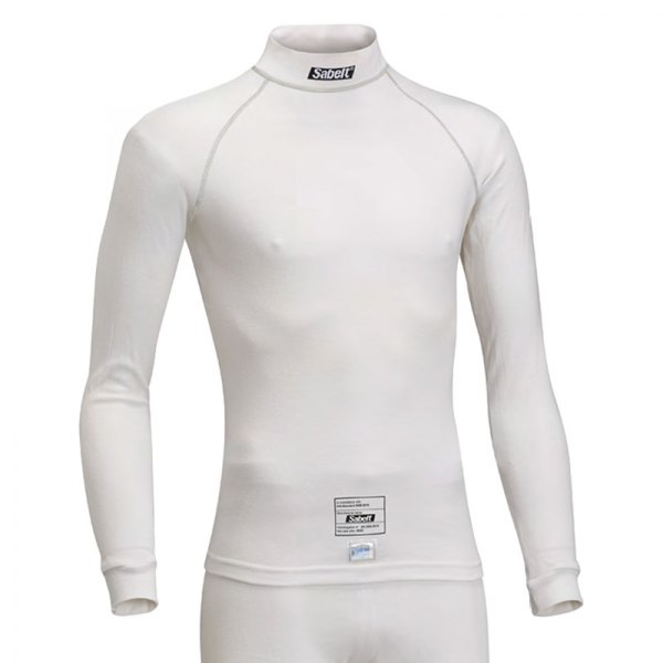 Sabelt® - UI-600 White Medium/Large Race Underwear Long Sleeve Top