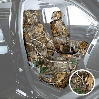 Saddleman® - Realtree™ Camo 1st Row Advantage Timber Custom Seat Covers