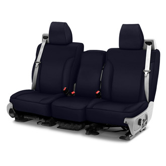 Saddleman® - Canvas 2nd Row Blue Custom Seat Covers
