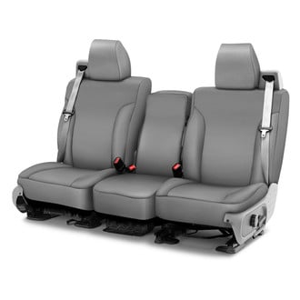 Saddleman® - Canvas 2nd Row Gray Custom Seat Covers