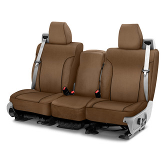 Saddleman® - Microsuede 2nd Row Tan Custom Seat Covers
