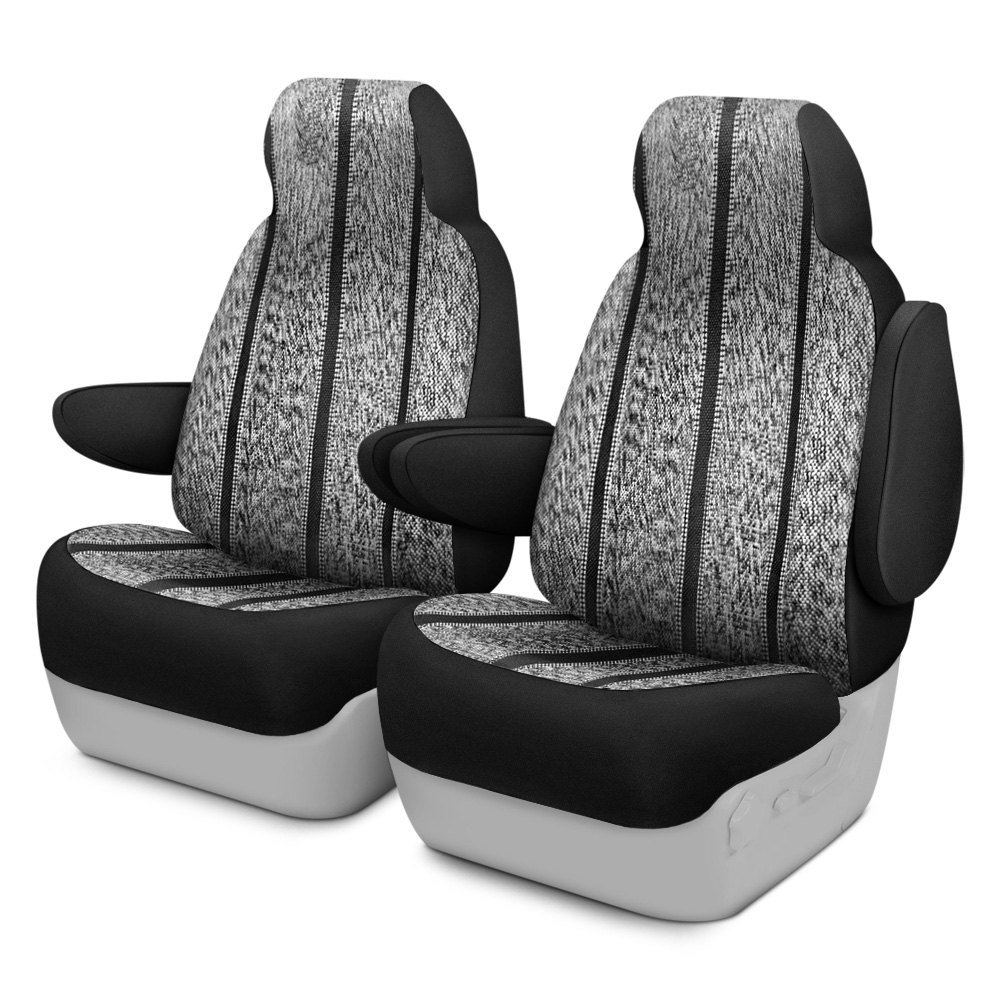 Saddle Blanket Heavy Duty Seat Covers in a 2-Tone Sport Look