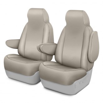 Saddleman S 029909-14 Gray Custom Made Middle Low Back Bucket with armrests Seat Covers 