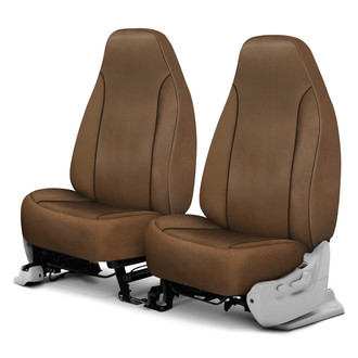 Saddleman® - Microsuede 1st Row Tan Custom Seat Covers