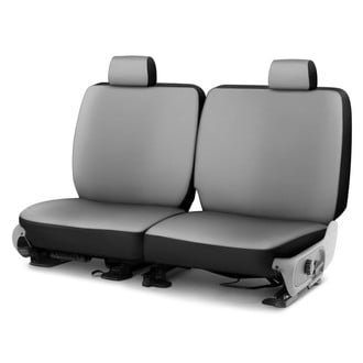 Saddleman® - Canvas 2nd Row Gray Custom Seat Covers