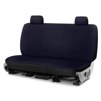Saddleman® - Canvas 2nd Row Blue Custom Seat Covers