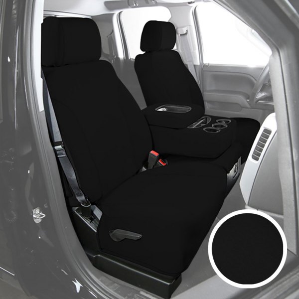 Saddleman 519400 01 Neosupreme 1st Row Black Custom Seat Covers - Saddlemen Neosupreme Seat Cover Reviews