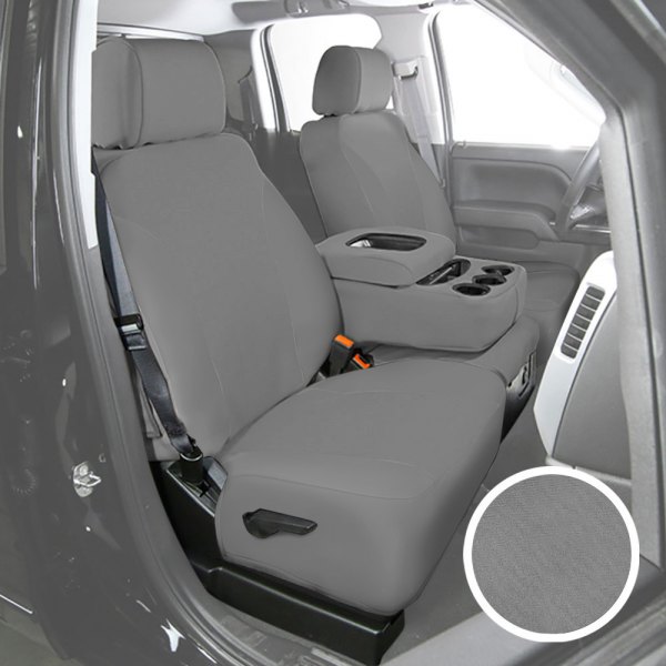 Saddleman 518229 14 Neosupreme 1st Row Gray Custom Seat Covers - Saddlemen Neosupreme Seat Cover Reviews