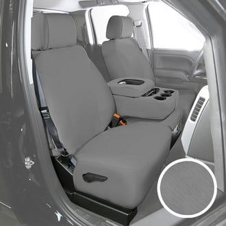 Saddleman® - NeoSupreme 1st Row Gray Custom Seat Covers