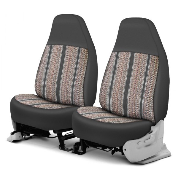  Saddleman® - Saddleblanket Gray Seat Covers