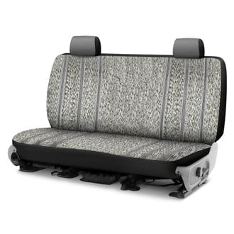 Saddleman® - Saddle Blanket 2nd Row Gray Custom Seat Covers