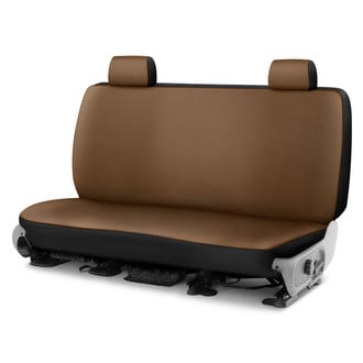 Saddleman® - Windsor Velour 3rd Row Beige Custom Seat Covers