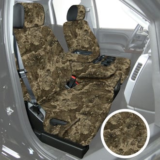 Saddleman® - TrueTimber 1st or 2nd or 3rd Row Strata Camo Custom Seat Covers